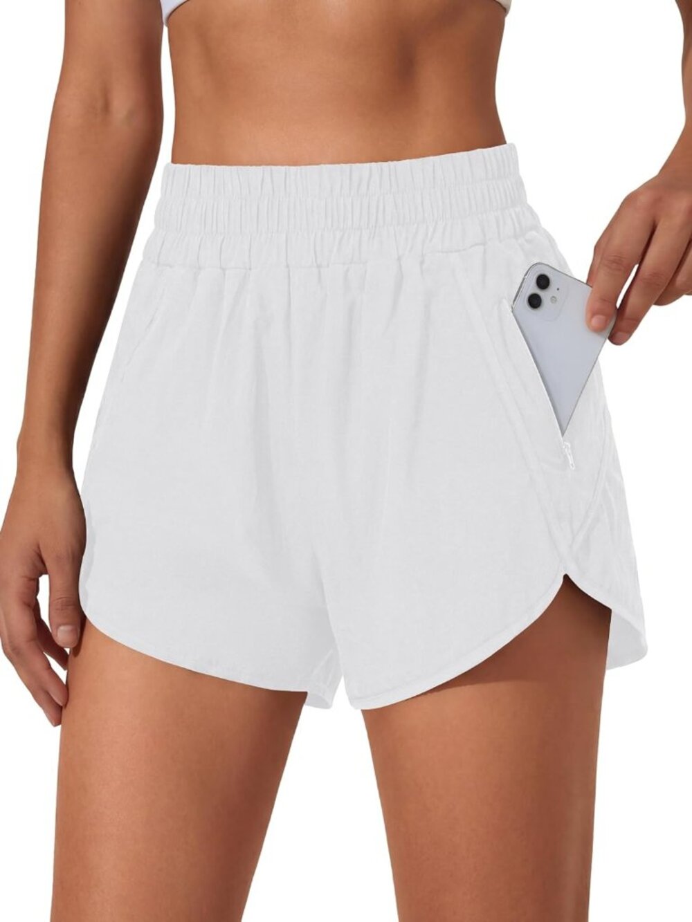 2.5" Running Shorts for Women High Waisted Quick Dry Short with Pocket | built-i